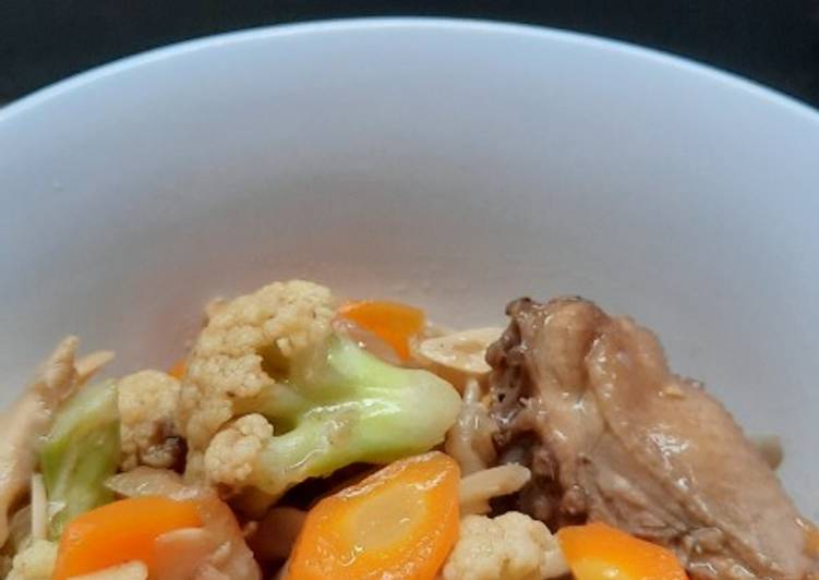 Resep masakan Tumis Kembang Kol Jamur Tiram | Bahan Membuat Tumis Kembang Kol Jamur Tiram Yang Bikin Ngiler