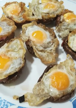 Una foto de Tapa de champiñones