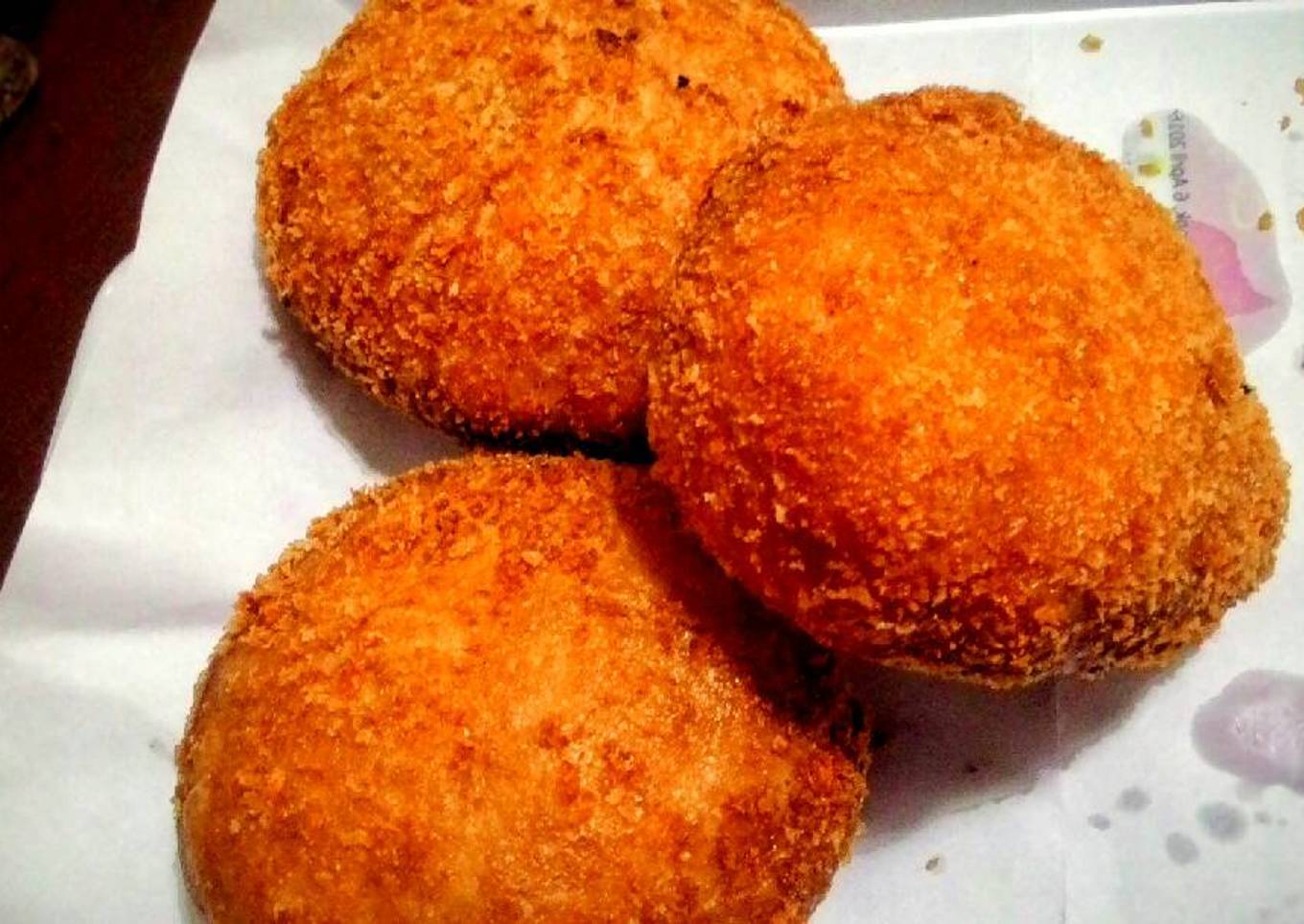 Roti Goreng Isi Daging Cincang (Replika Roti ala IKEA)