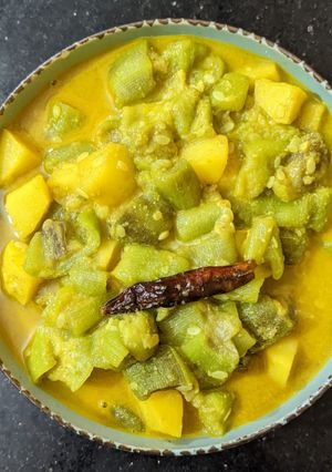 ঝিঙ্গে আলু পোস্ত রেসিপির প্রধান ছবি