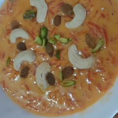 A picture of Carrot custard recipe.