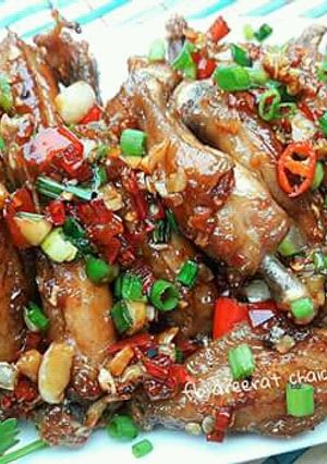 รูปของ ไก่ทอดผัดพริกเกลือ #กับแกล้ม