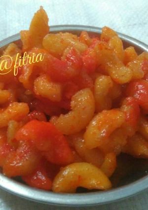 Foto resep Makaroni goreng bumbu balado