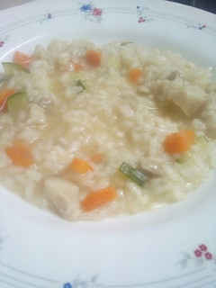 Una foto de Arroz con panceta