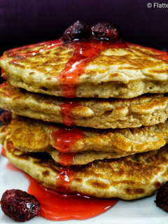 A picture of Whole wheat Oats Pancakes.