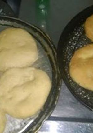 Una foto de Pan casero de hamburguesa