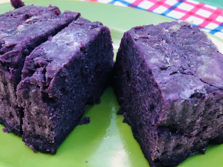 Langkah Mudah untuk Menyiapkan Resep Bolu kukus ubi ungu yang Enak Banget Anti Ribet, Bikin Ngiler