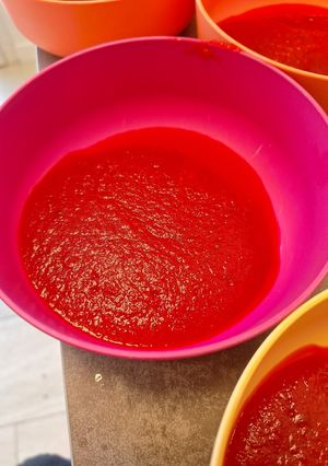 Une photo de Soupe de betterave