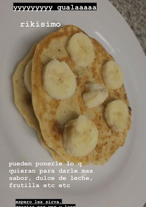 Una foto de Panqueques dulces de avena