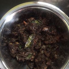 A picture of Spleen fry goat.