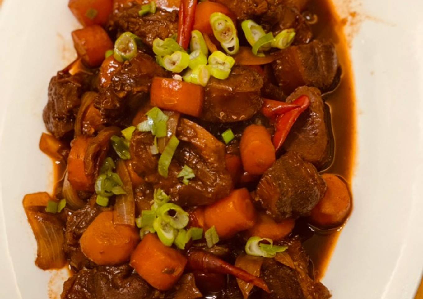 Resep Semur Daging Sapi (Ala Taiwan)