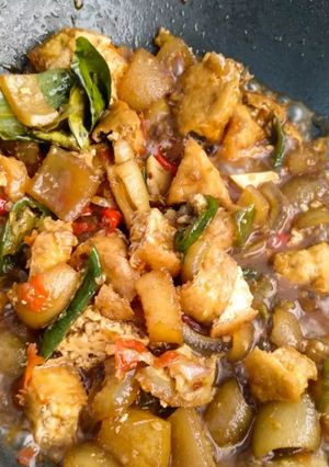 Foto resep Oseng Kikil&Tahu Kecap Pedas