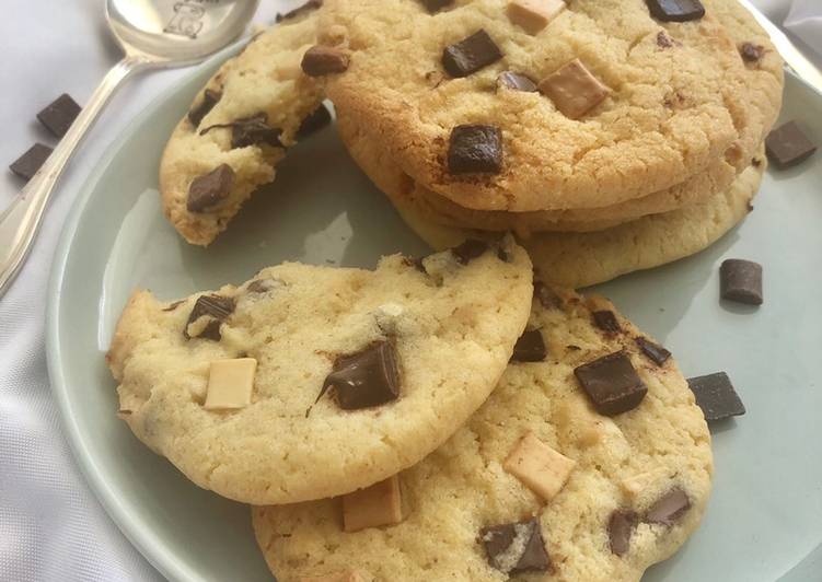 La Meilleur Recette De Cookies 3 chocolats