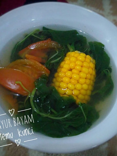Foto resep Sayur bayam