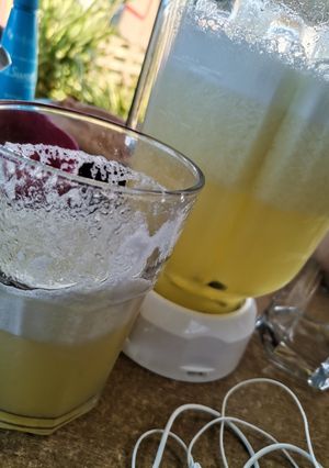 Una foto de Exquisito brebaje de piña