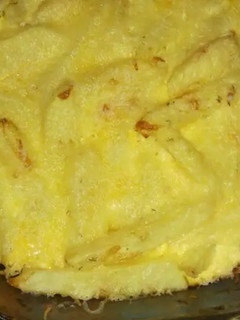 Una foto de Patatas con bechamel
