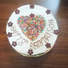 A picture of Chocolate cake.