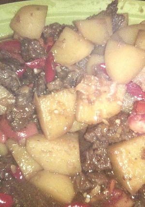 Foto resep Semur daging dengan kentang