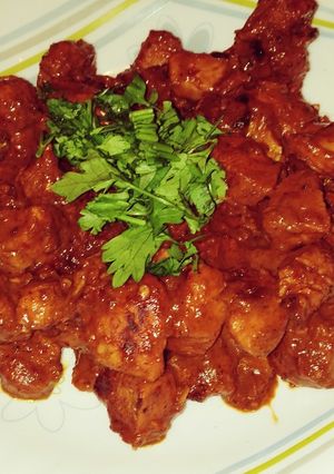 صورة لوصفة دجاج تندوري على طريقتي 😍