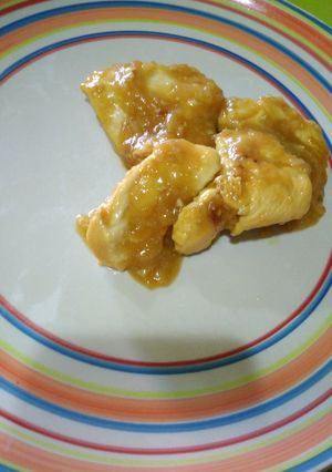 Una foto de Pollo a la cerveza con Thermomix
