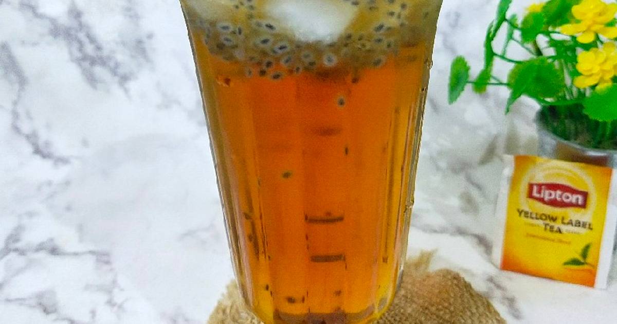 Resep Ice Java Tea ala XXI oleh Bunda Ela - Cookpad
