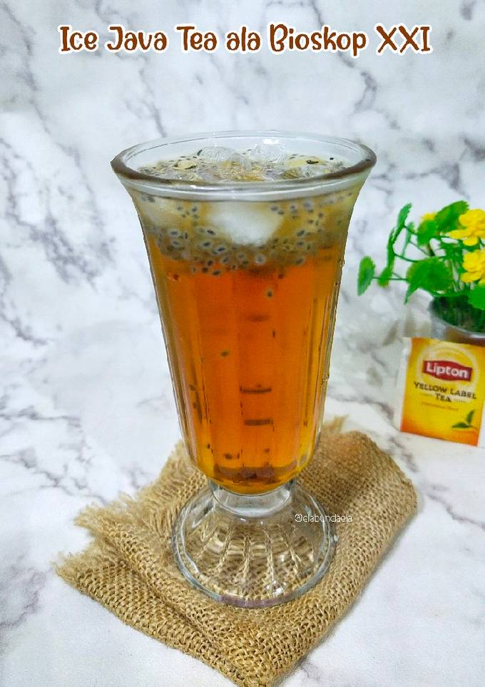 Resep Ice Java Tea ala XXI oleh Bunda Ela - Cookpad