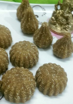 A picture of Churma modak.