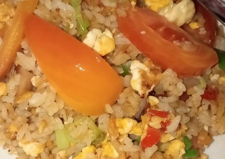 Langkah Mudah untuk Membuat Nasi goreng simpel ala firra ✨, Bikin Ngiler