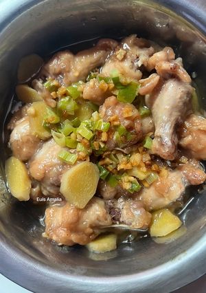 Foto resep Ayam Kukus Jahe 👍🏼👍🏼👍🏼