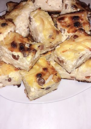 O poză a rețetei Macaroane cu brânză și stafide.