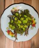 Ikan Cuek Sambal Ijo Petai