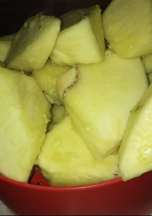 Foto resep Sukun Rebus Bawang Putih