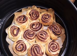 Foto di Roselline alla Nutella con la friggitrice ad aria