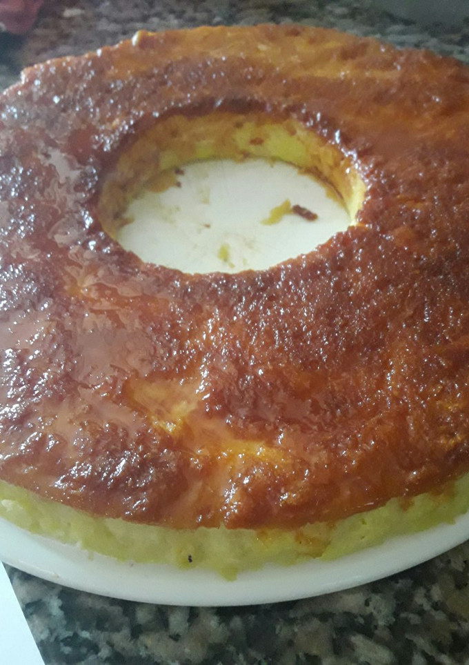 Una foto de Budín de Pan Casero