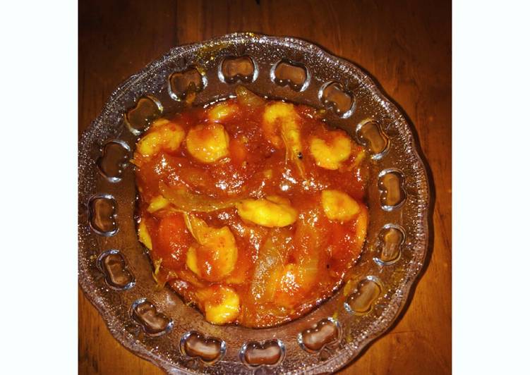 Cara Gampang Membuat Udang Goreng Saos Padang yang Bisa Manjain Lidah