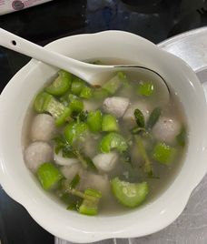 canh khoai sọ chay