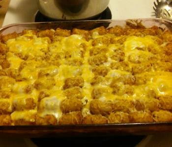 Latest Recipe Mmmhmm Tatertot Casserole Delicious and Healthy