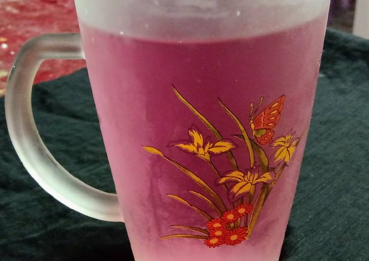 Recipe of Favorite Pink lime juice