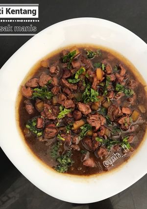 Foto resep Hati Kentang Masak Manis