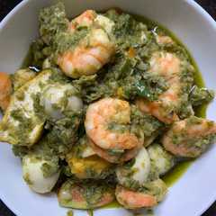 รูปของ Udang cabe hijau