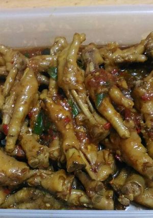 Foto resep Ceker nano-nano