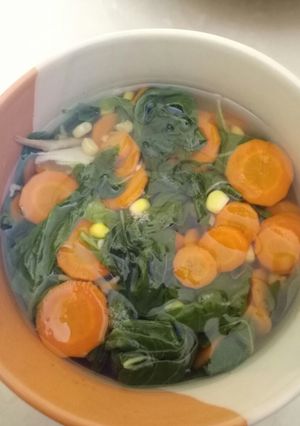 Foto resep Sayur bayem bening