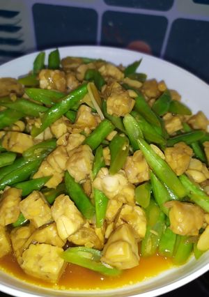Foto resep Tumis tempe buncis
