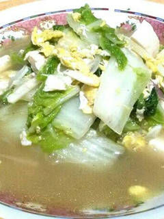 Foto resep Sup sawi putih tahu