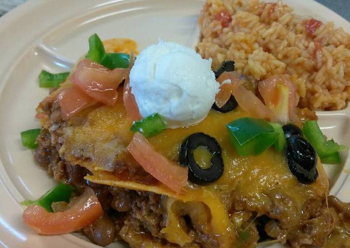 Recipe of Original Mexican lasagna for Lunch Recipe