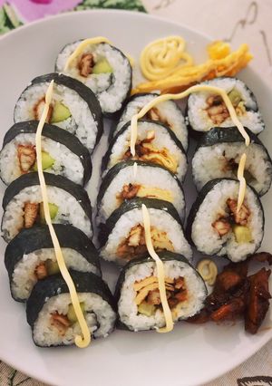 Foto resep Chicken Teriyaki Sushi Simple