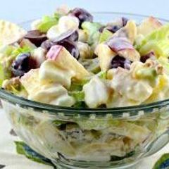 A picture of Fish salad.