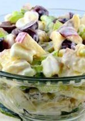 A picture of Fish salad.