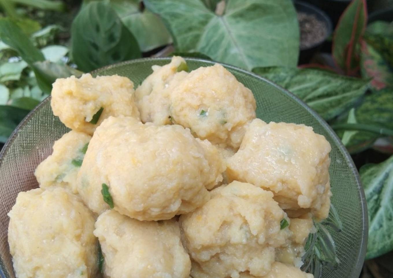 Bakso ikan patin / pentol ikan patin