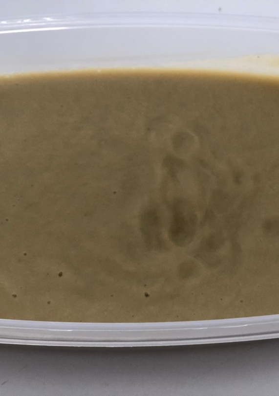 Una foto de Crema de calabacín